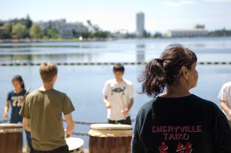Yesterday on Lake Merritt.