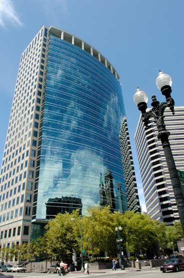 Broadway, downtown Oakland