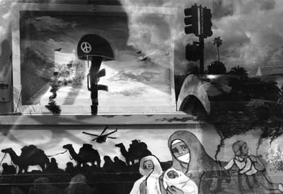 Window display in the Lake Merritt area of Oakland.