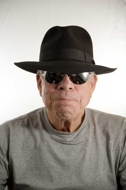 Futzing around in the living room.