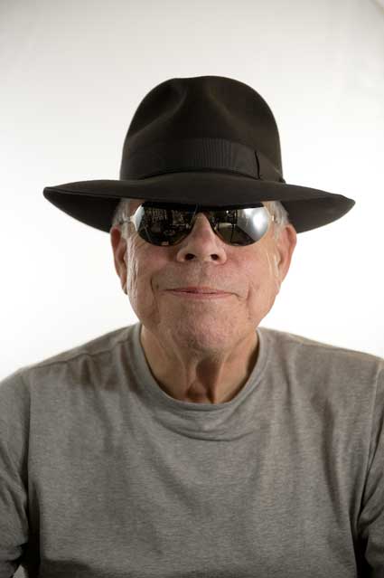 Futzing around in the living room.